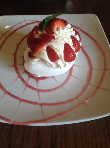 Strawberry Pavlova - The Horseshoe, Warlingham
