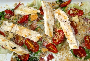 Healthy Chicken Caesar Salad