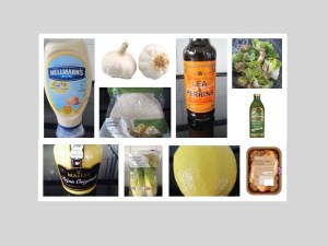 the baker upstairs Chicken Caesar Salad Wrap