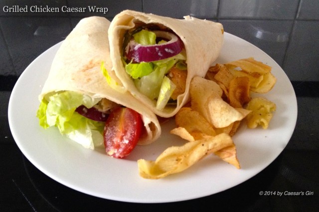 Grilled Chicken Caesar Wrap