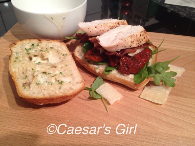 Caesar Club Sandwich