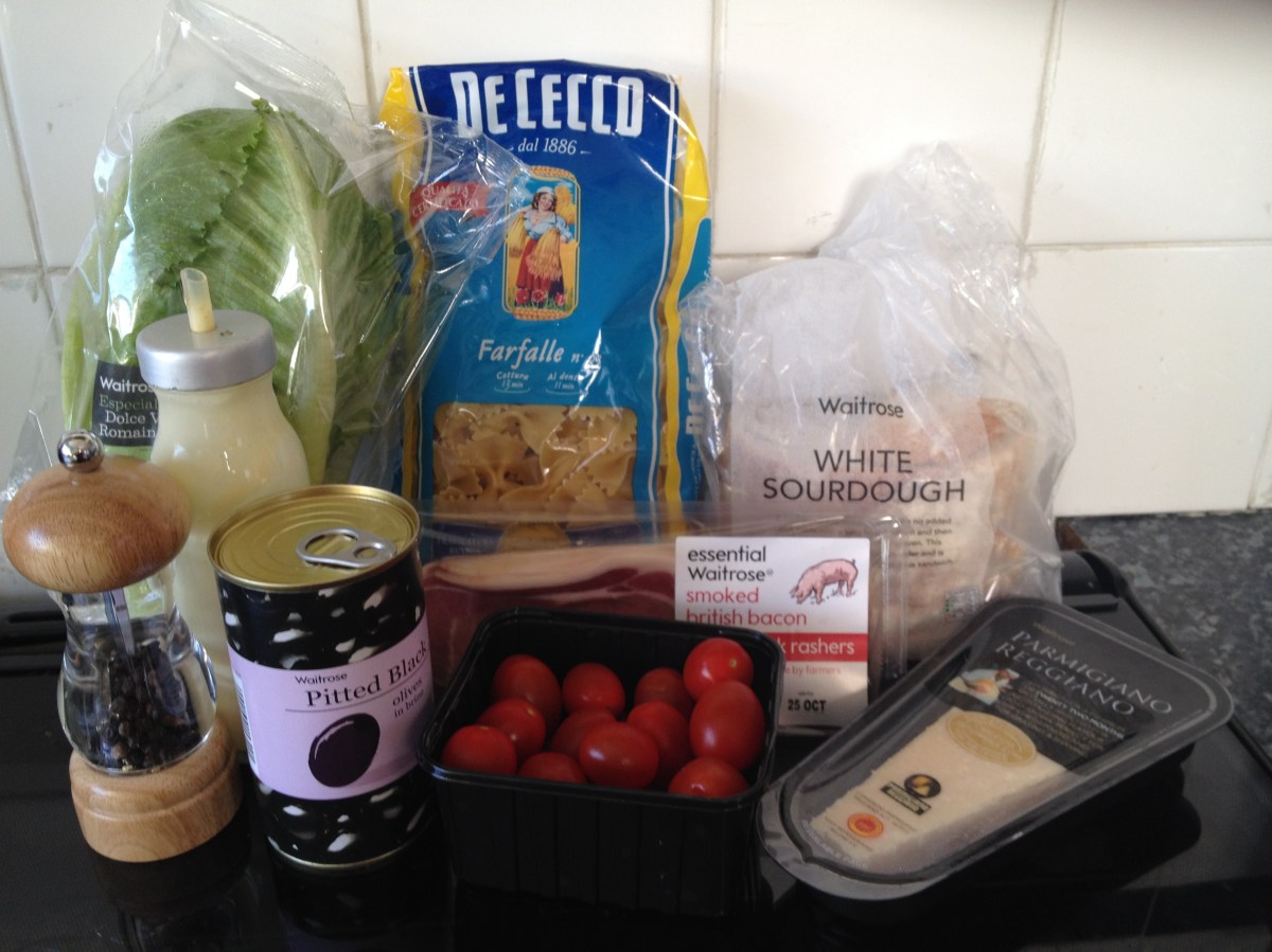 BLT Caesar Pasta Salad