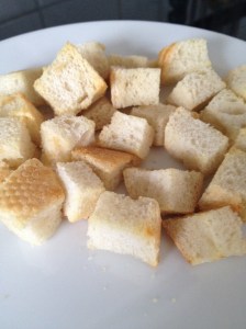 Garlic Croutons