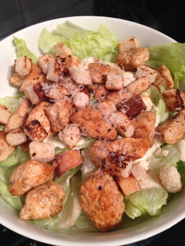 Skinny Caesar Salad